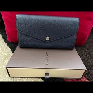 Louis Vuitton emprente wallet
